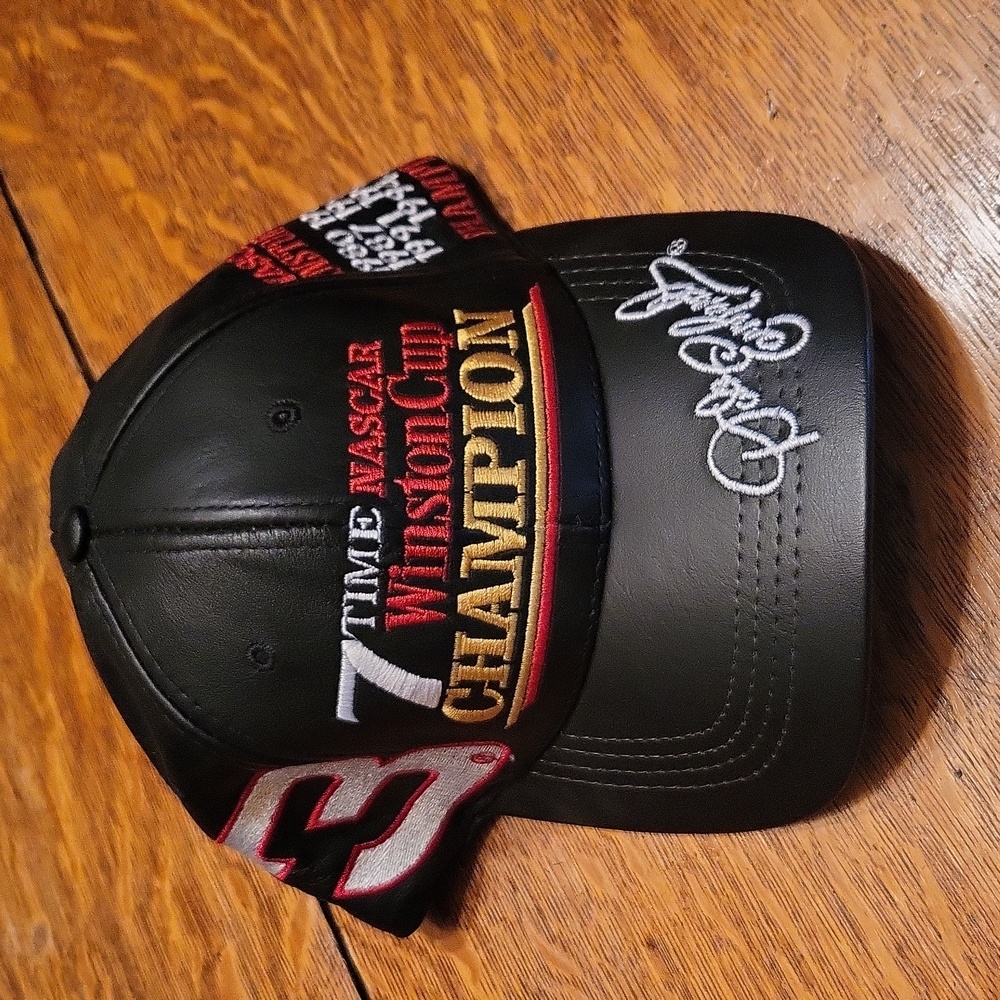Vintage DALE EARNHARDT Leather Hat
